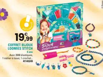 Lansay Coffret bijoux Loomies Stitch