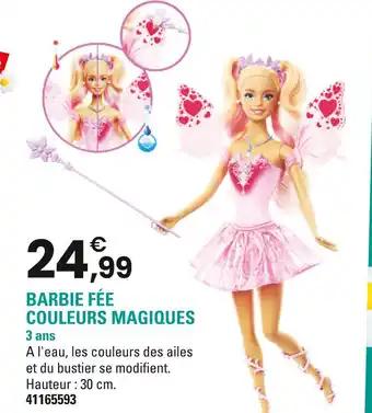Barbie fée couleurs magiques