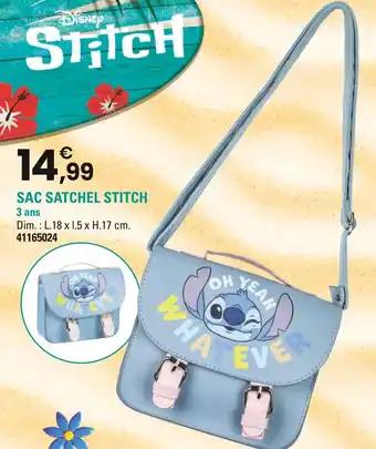 DISNEY Sac satchel stitch