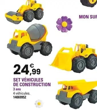 Set véhicules de construction