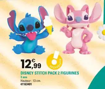 DISNEY Stitch pack 2 figurines