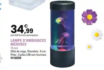 Lampe d'ambiances méduses