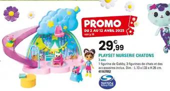 SPIN MASTER Playset nurserie chatons