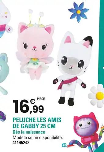 Peluche les amis de Gabby 25 cm