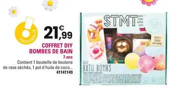 STMT Coffret diy bombes de bain