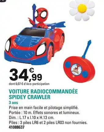 SPIDEY CRAWLER Voiture radiocommandée crawler