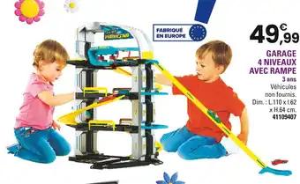 Team City Parking Garage 4 niveaux avec rampe