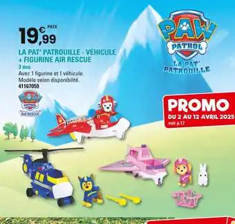 PAW PATROL La pat' patrouille - véhicule + figurine air rescue
