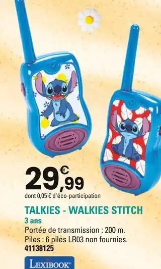 Lexibook Talkies - Walkies Stitch