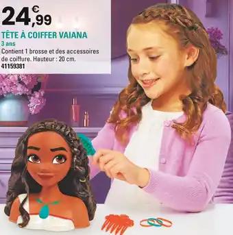 Disney Tête à coiffer Vaiana