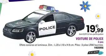 Promotion Exclusives de Voiture de police : Découvrez l'Offre incontournable
