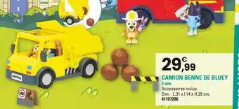 Bluey Camion benne de bluey