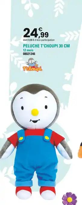 T'choupi Peluche t'choupi