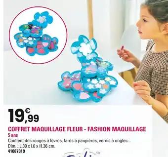 FASHION Coffret maquillage fleur