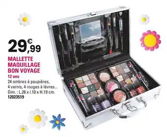 Mallette Maquillage Bon Voyage