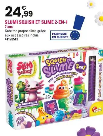 Slumi Science Slumi squish et slime 2-en-1