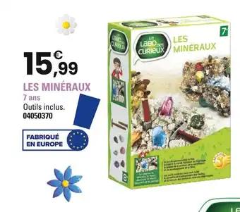 Le Labo des Curieux Les Minéraux
