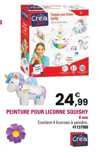 Crea Peinture pour licorne squishy
