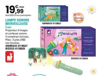 Janod Lampe sonore merveilleuse