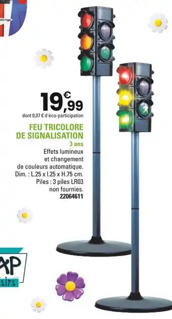 Feu tricolore de signalisation