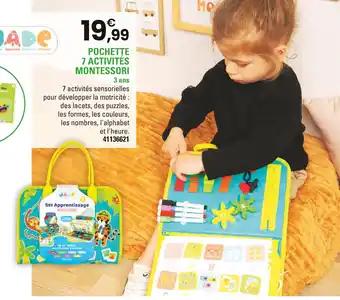 MONTESSORI Pochette 7 activités
