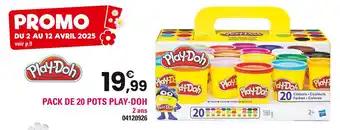 PLAY-DOH Pack de 20 pots