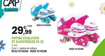 Patins évolutifs et ajustables 25-32