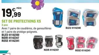 Cap Loisirs Set de protections XS