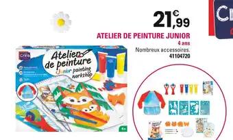 CREA & Cie Atelier de peinture junior
