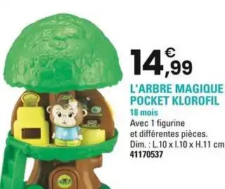 L'arbre magique pocket klorofil