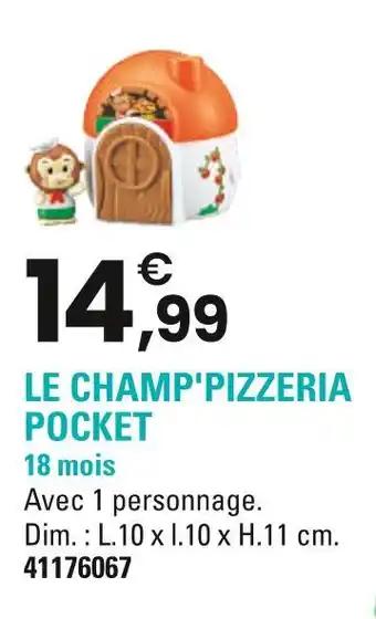 Le champ'pizzeria pocket