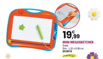 Promotion Exclusives de Megasketcher : Découvrez l'Offre incontournable