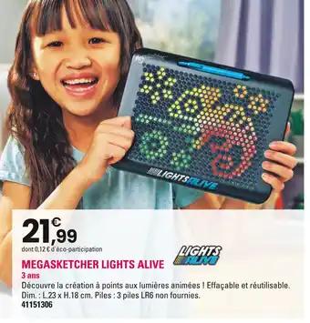 Lights Alive Megasketcher Lights Alive