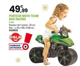 FALK Porteur moto team bud racing