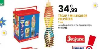 Jeujura Técap ? multicolor 200 pièces