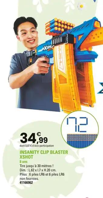 XSHOT INSANITY CLIP BLASTER