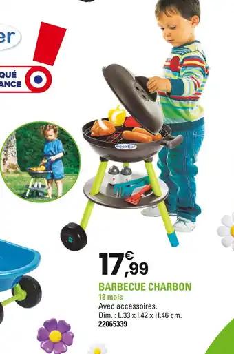 Ecoiffier Barbecue charbon