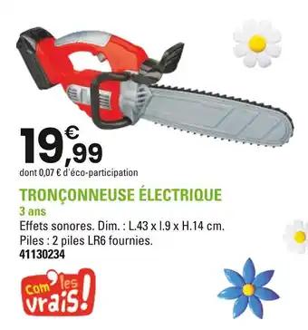 Tronçonneuse électrique