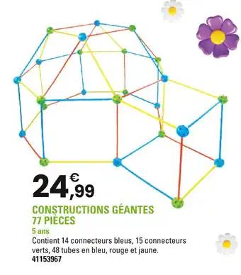 Constructions géantes 77 pièces