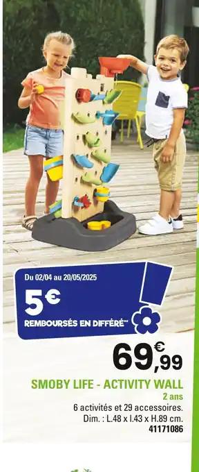 Smoby Life Activity Wall