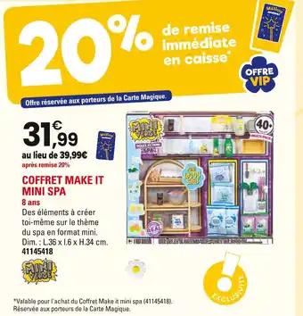 Mini Verse Coffret Make It Mini Spa