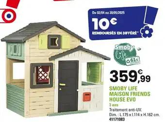 SMOBY Maison Friends House Evo