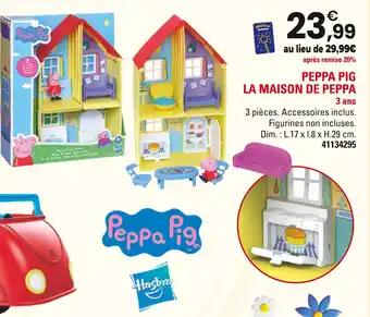 Promotion Exclusives de 2
Peppa pig : Découvrez l'Offre incontournable