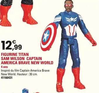 Marvel Figurine titan Sam Wilson Captain America Brave New World
