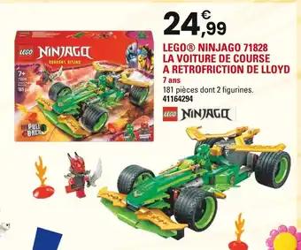 LEGO NINJAGO La voiture de course à rétrofriction de Lloyd