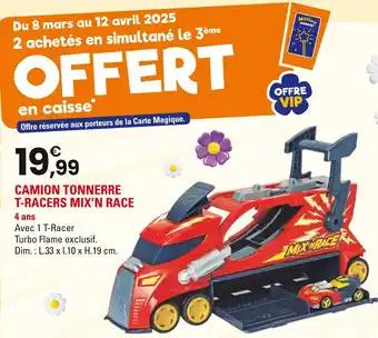 Camion Tonnerre Mix'n Race