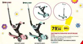 GLOBBER Trottinette évolutive go up deluxe