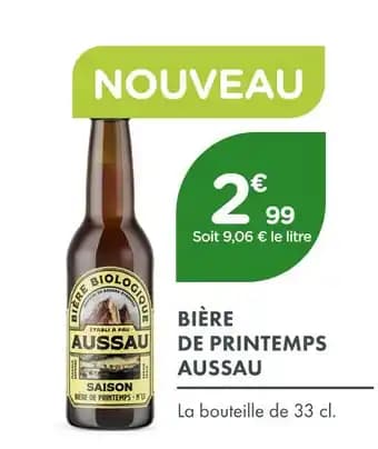 Aussau Bière de printemps