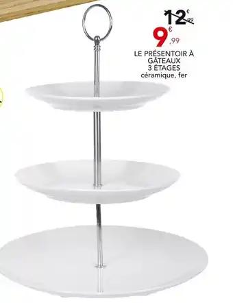 Le présentoir à gâteaux 3 étages