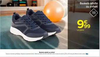 Promotion Exclusives de 6
Baskets : Découvrez l'Offre incontournable